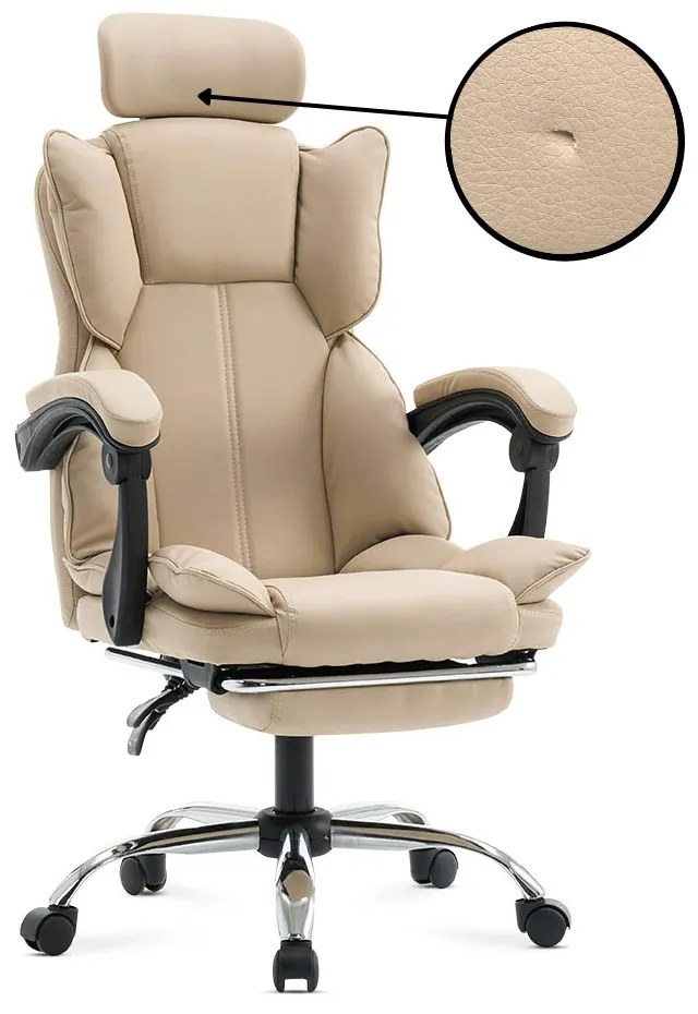 RESIGILAT - Scaun de birou OFF 4151 crem