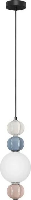 Pendul, Lustra LED cu ceramica multicolora DAZZ