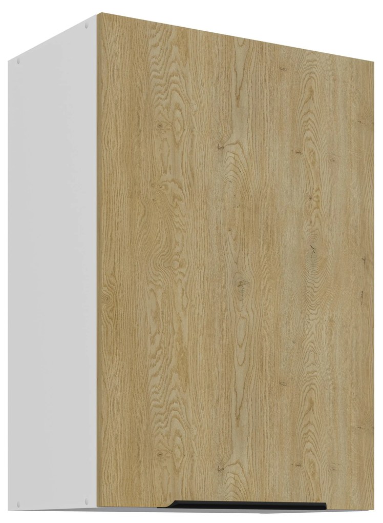 Dulap superior de bucătărie Carminia 50 G-72 1F (stejar cremona + alb). 1128068
