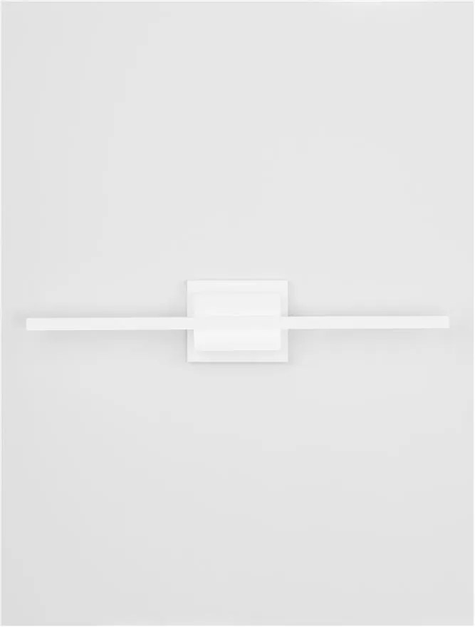 Aplica LED pentru oglinda / tablou AZURE alba L-60,5cm