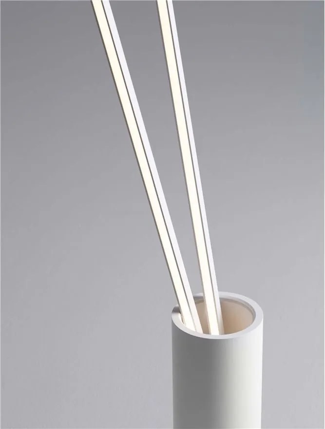 Lampadar/Lampa de podea LED stil minimalist KIMOLIA alb