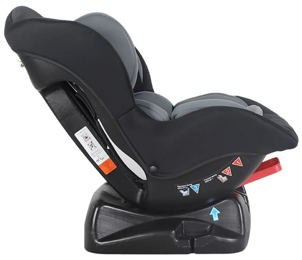Scaun Auto 2 in 1 pentru copii NOVOKIDS™ Safety 2000, Transformabil in scoica auto, 0-18 kg, Spatar reglabil, Omologare R-129 i-Size, Centura de