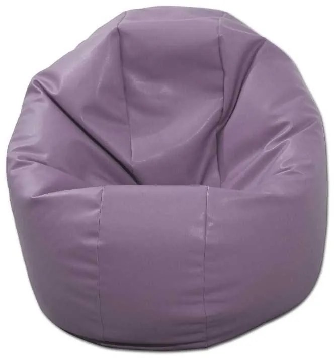 Fotoliu Relaxo XL , Material Piele ecologica - Violet