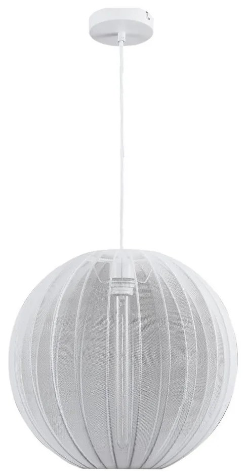 Lustră pe cablu SENSAI 1xE27/20W/230V d. 40 cm alb
