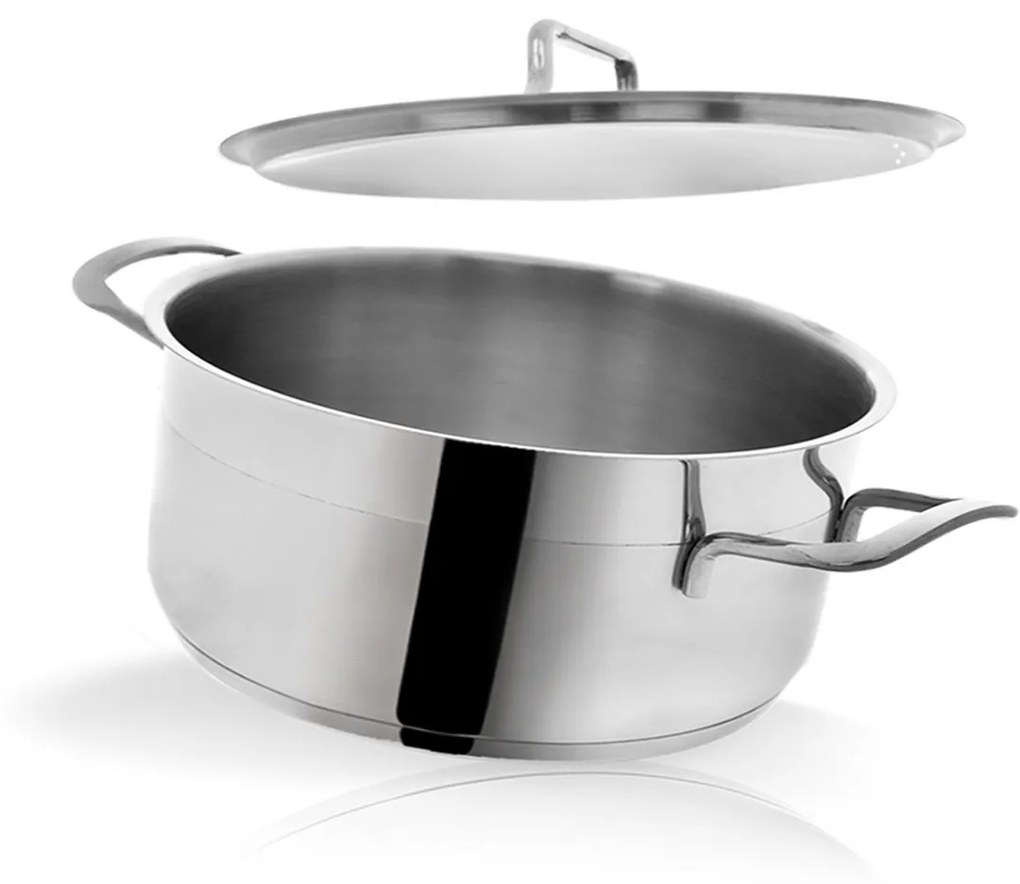 Oală din oțel inoxidabil cu capac Orion Anett 6,2 l, 6,2 l