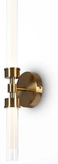Aplica LED de perete design modern Stelo alama, transparent