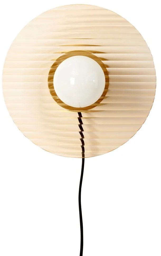 Aplică de perete portocalie cu intensitate reglabilă Halo – Hübsch