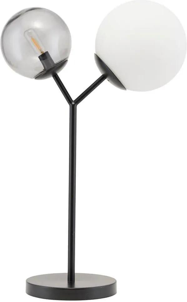Lampa de Birou TWICE - Sticla Negru Inaltime(42 cm)