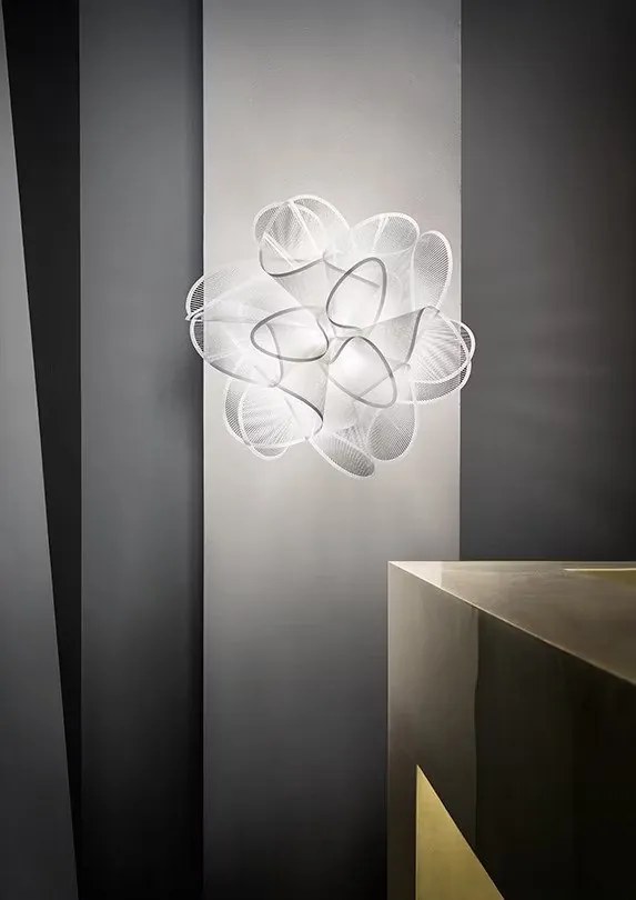 Aplica de perete sau tavan LED realizata manual La Belle Étoile White