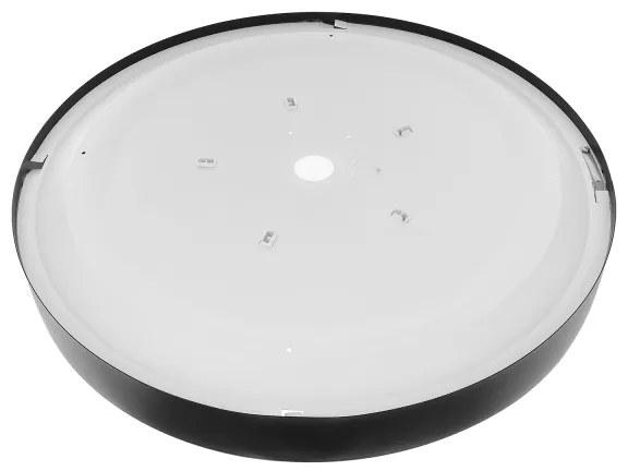 Plafonieră CLARE 5xE27/40W/230V d. 60 cm negru Brilagi