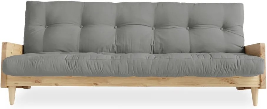 Canapea extensibilă Karup Design Indie Natural/Grey