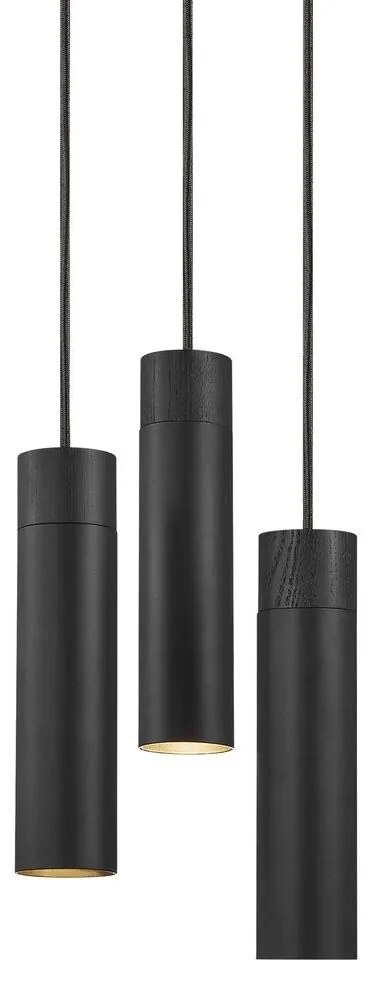 Lustra cu 3 pendule stil minimalist design nordic Tilo negru 2010473003 NL