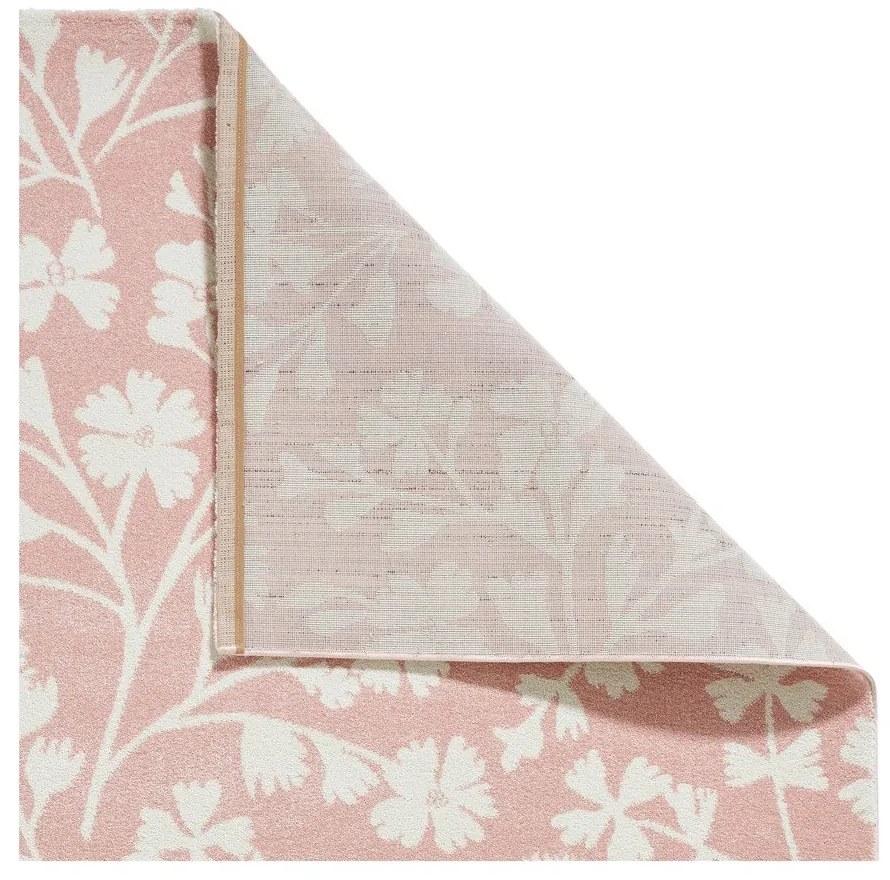 Covor roz deschis 120x170 cm Grace Floral – Catherine Lansfield