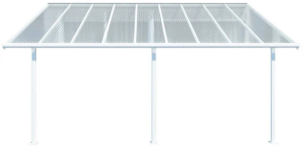 Acoperiș terasă transparent Sierra Palram - Canopia 3 x 5,46 m alb