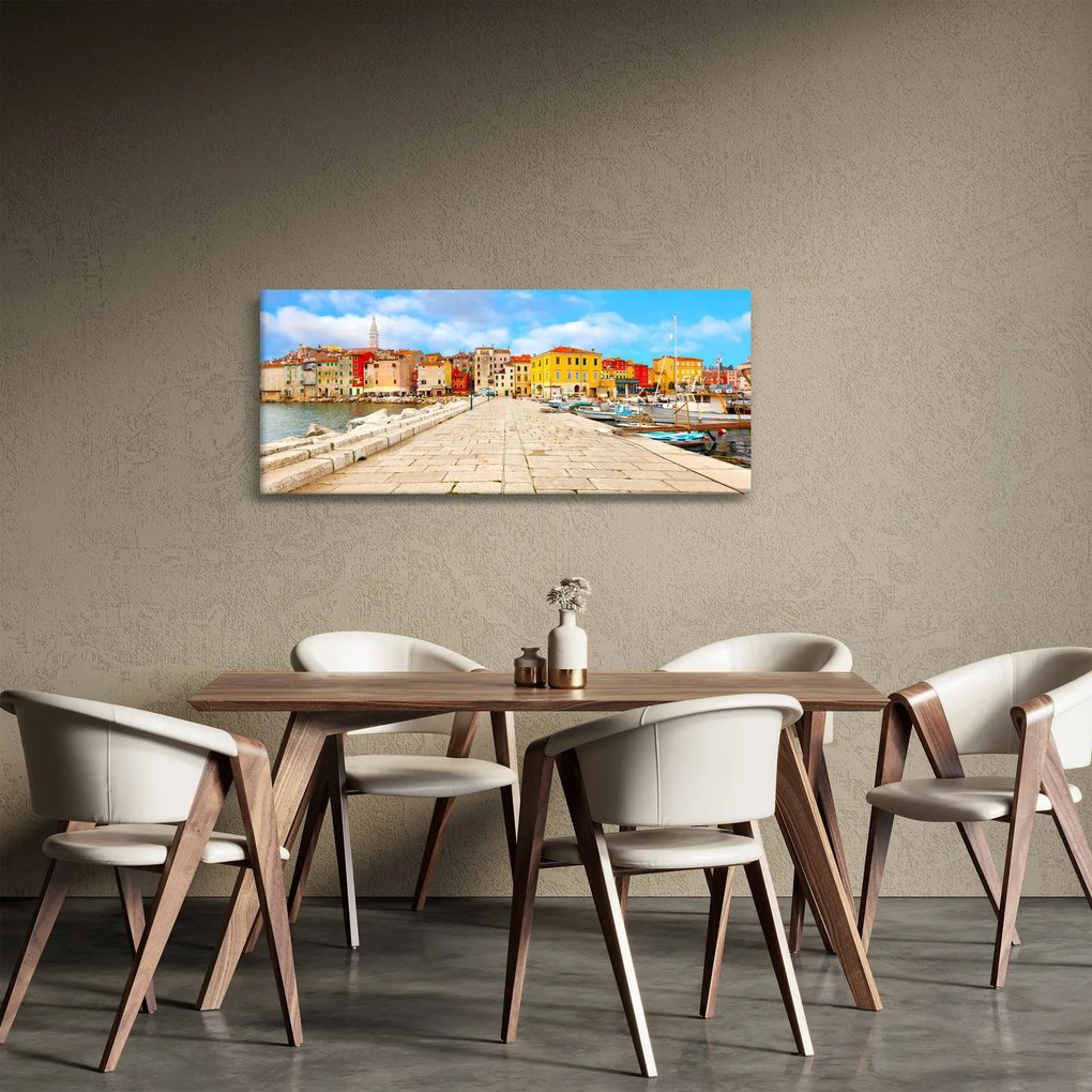 Tablou - Orașul Istrian vechi Poreč, Croația (120x50 cm)