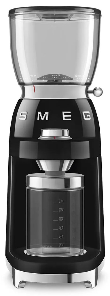 Râșniță de cafea 50's Retro Style, neagră - SMEG