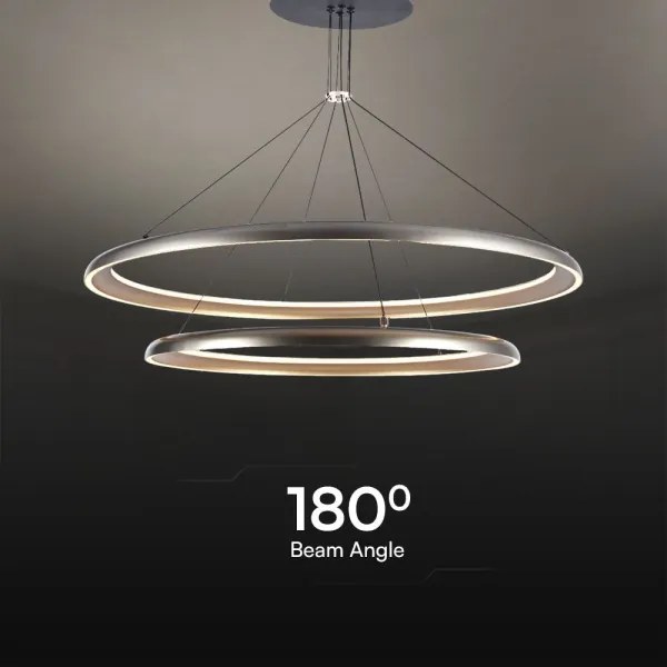 Lustră LED aplicată LED/65W/230V 3000K