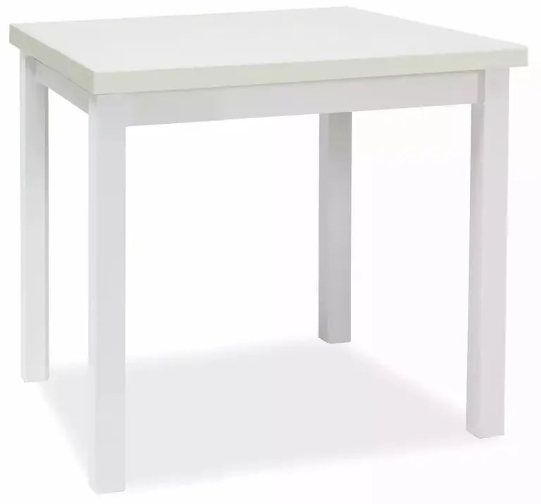 Masă de bucătărie Adam 90 x 65 cm, alb