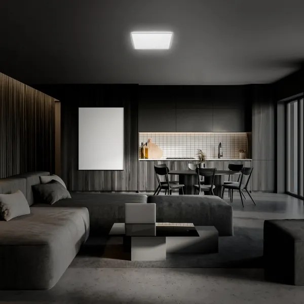 Plafonieră LED LINO LED/24W/230V crom mat Briloner 3749-414