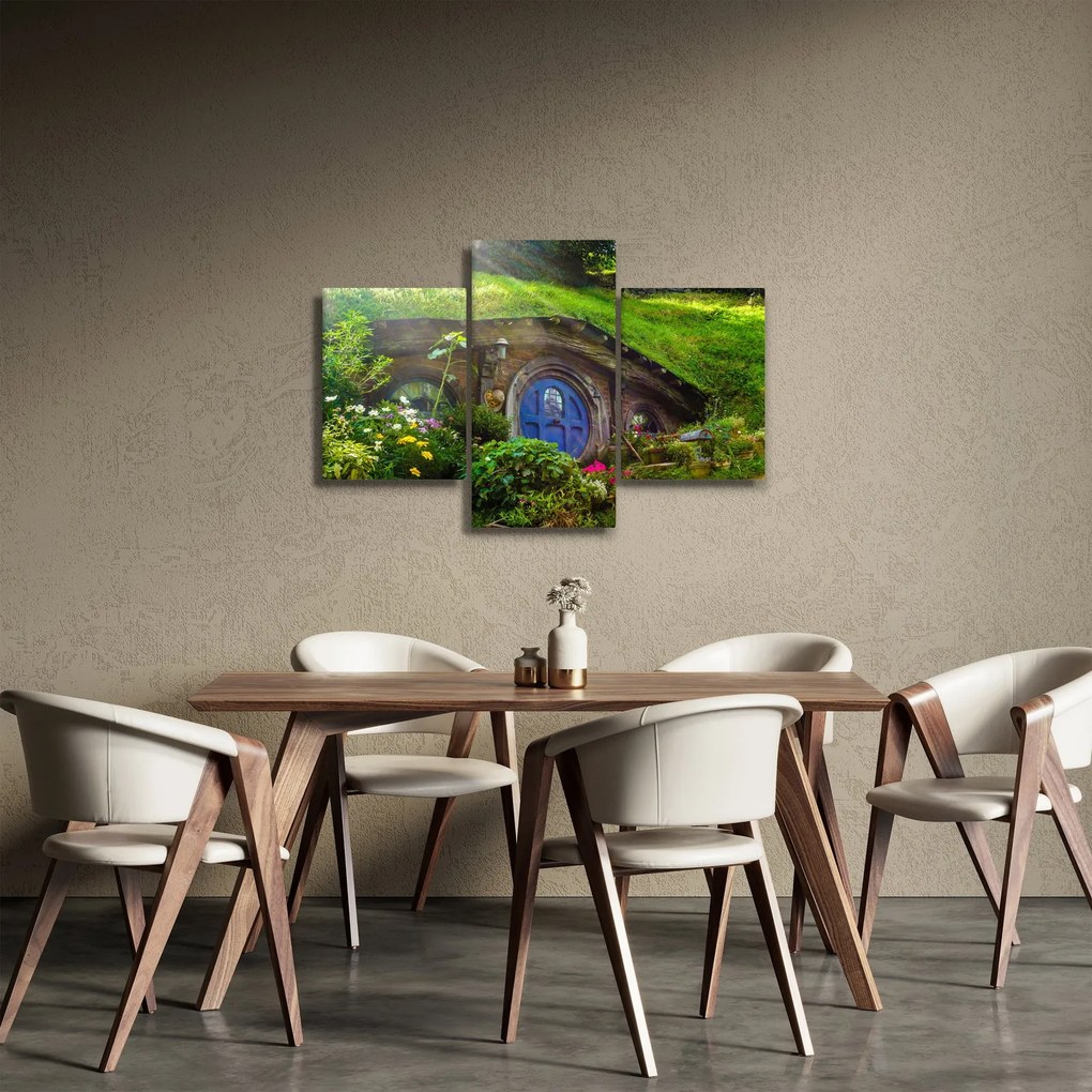 Tablou - Orasul Hobitin (90x60 cm)