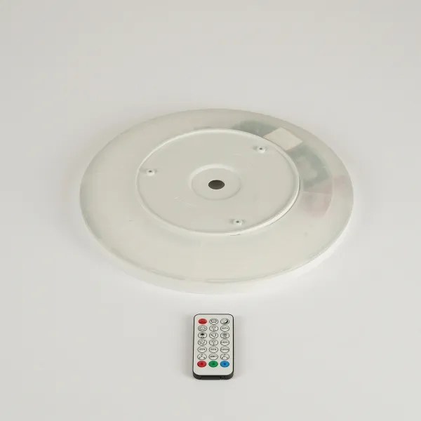 Brilagi - Corp de iluminat LED RGB Ultra Slim, cu dimmer, 18W, 230V, Ø 30 cm, alb + telecomandă