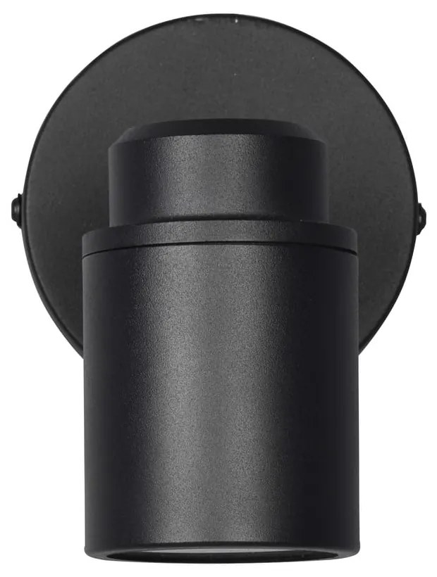 Spot negru mat din metal 10x9 cm Angelo – Trio