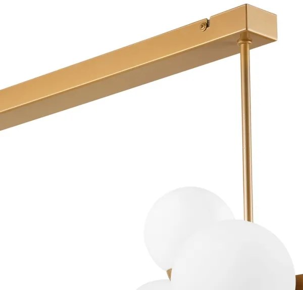 Lustră pe tijă ASTRO 8xG9/5W/230V aurie