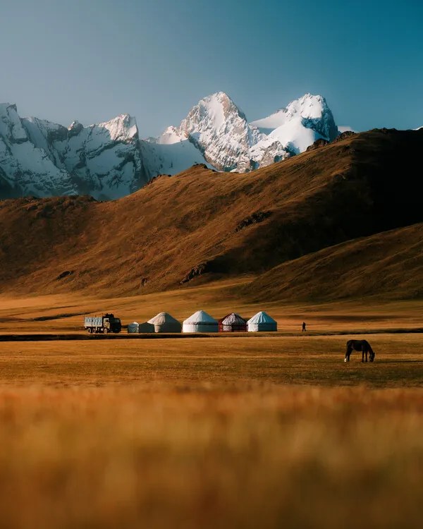 Fotografie Kok-Kiya Valley Kyrgyzstan, Witold Ziomek