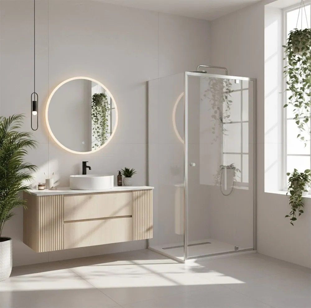 Cabina de dus Rea Primo Swing 90x90 Chrome