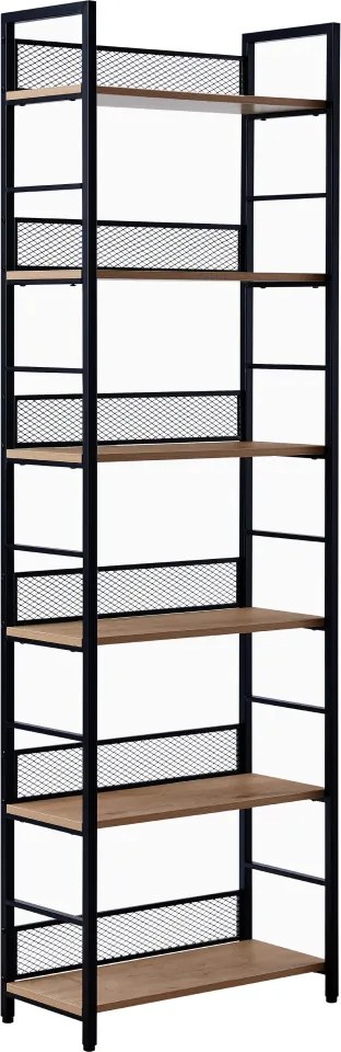Raft, negru/stejar, KELER TIP 3