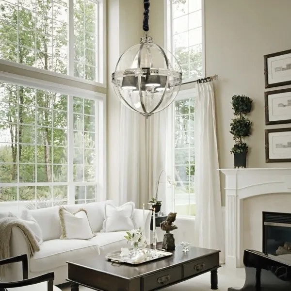 Lustră pe cablu Ideal Lux WORLD 4xE14/40W/230V