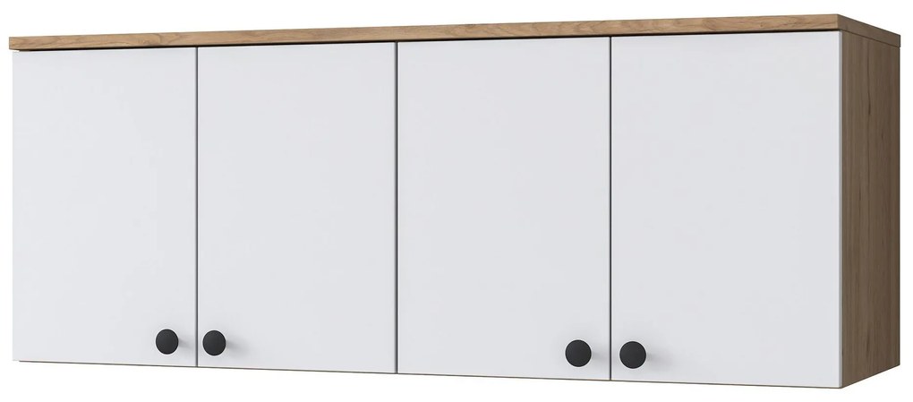 Dulap suspendat Dopibe 1 (Nuc + alb) . 1094239