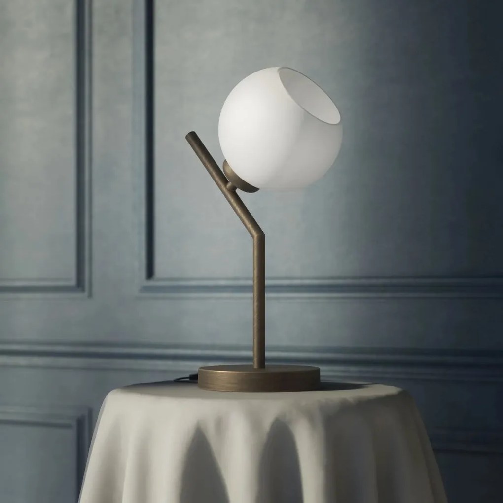 Lampa de masa din alama stil modern Art Deco Spheres