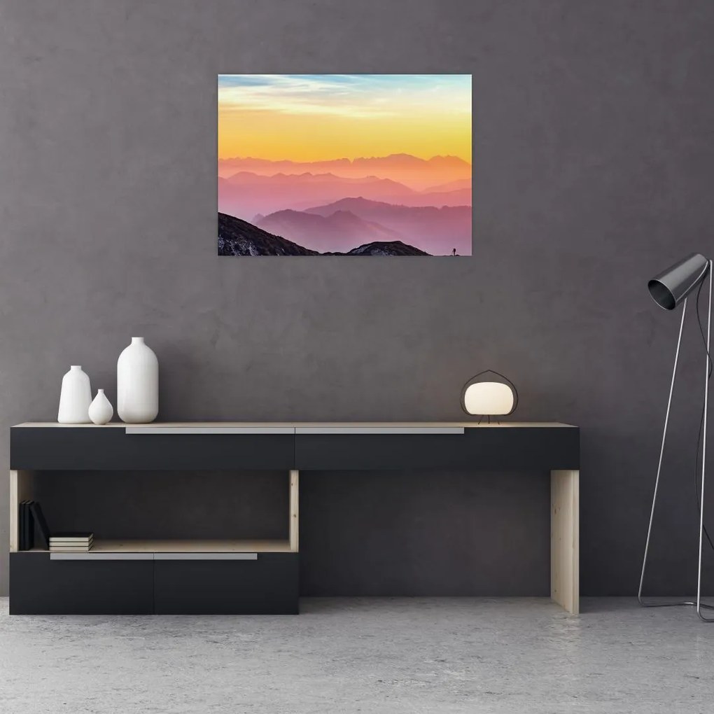 Tablou cerul colorat (70x50 cm)