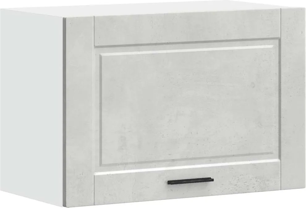 vidaXL Dulap de bucătărie „Porto” Lemn prelucrat gri beton