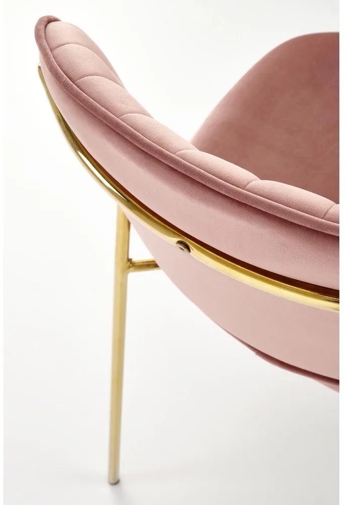 Scaun de bucaterie Lento, roz
