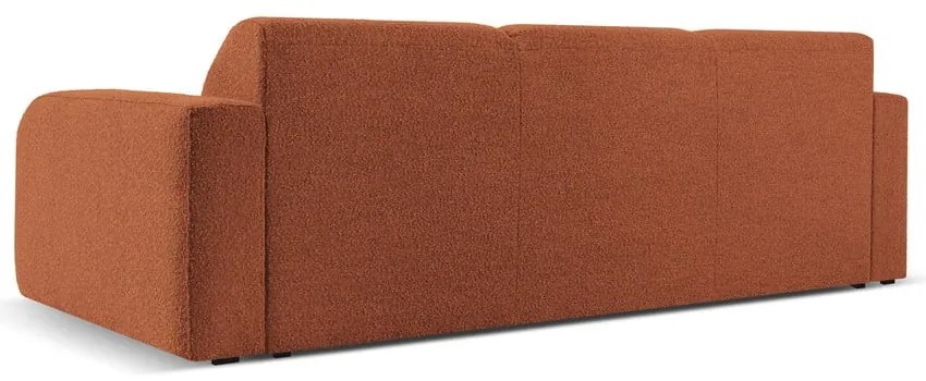 Canapea maro cu tapițerie din stofă bouclé 235 cm Molino – Micadoni Home