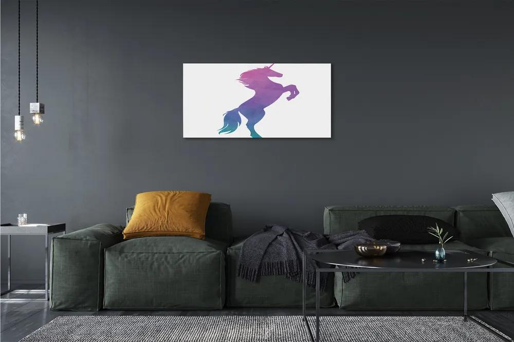 Tablouri canvas pictat unicorn