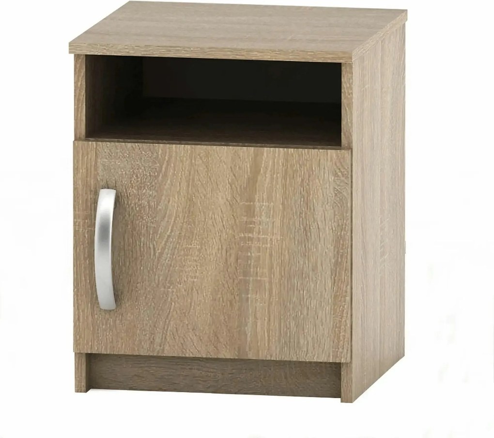 Noptiera BETTY 2 BE02-017-00, stejar sonoma, DTD laminat, 40x40x50 cm