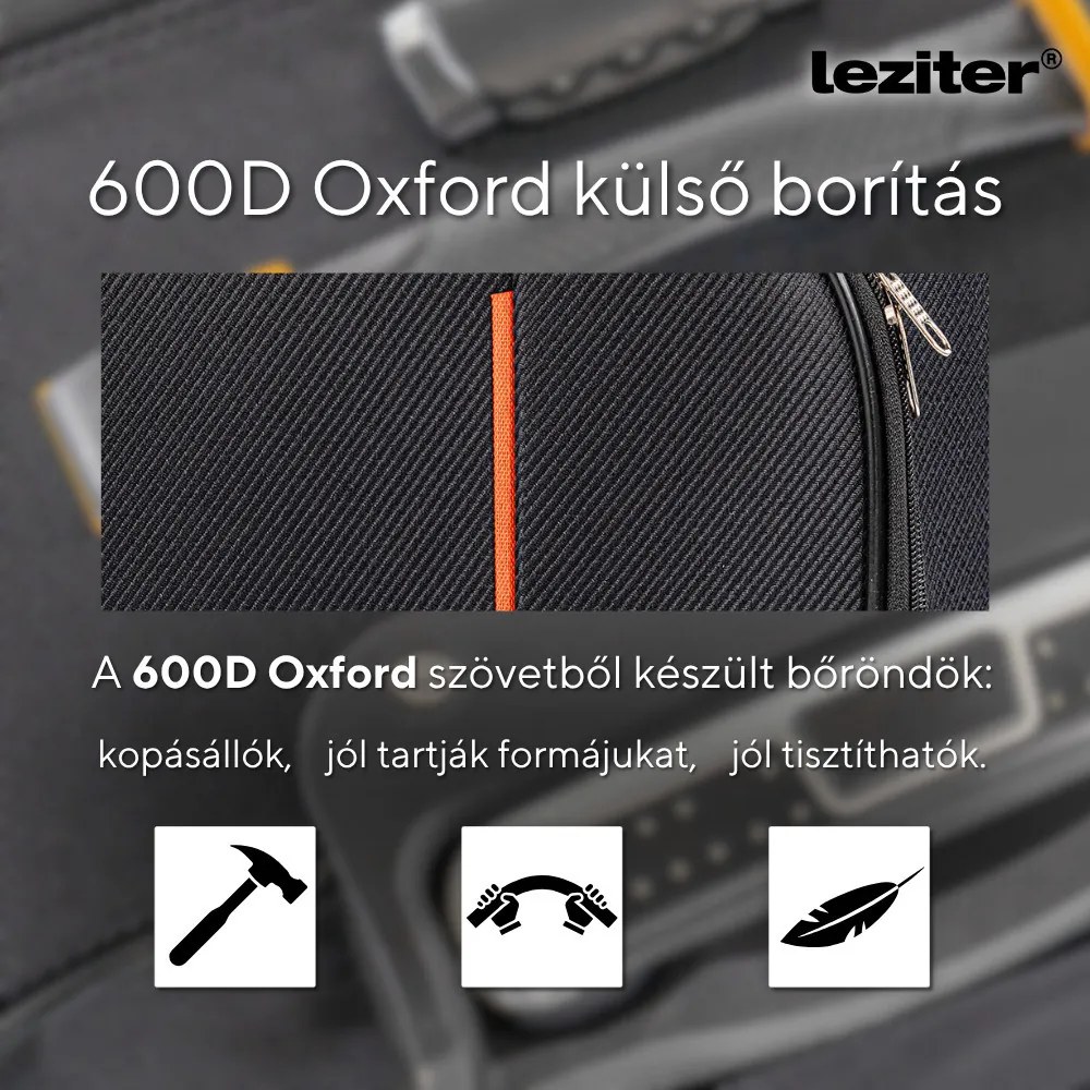 TraveLux Light II gurulós bőrönd szett fekete