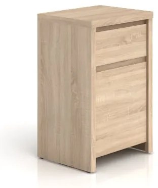Comodă Kaspian KOM1D1SP (Stejar sonoma). Promo -31%. 798002