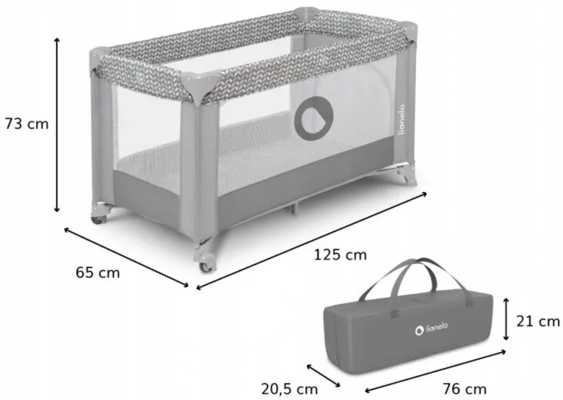 ShopJK PĂTUȚ DE CĂLĂTORIE LIONELO STEFI - GREY CONCRETE MULTICOLOR