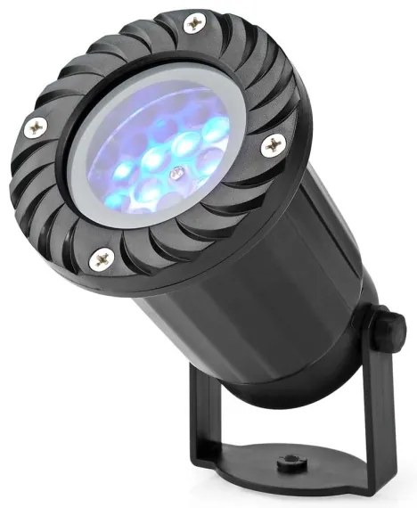 Proiector LED de fulgi de zăpadă de Crăciun pentru exterior Nedis CLPR1 5W/230V IP44