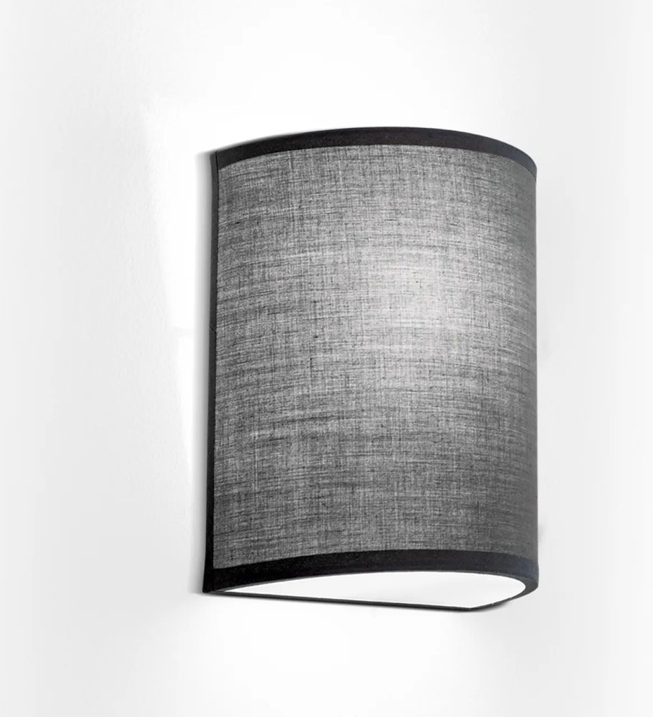 Aplica de perete design modern Ufo gri