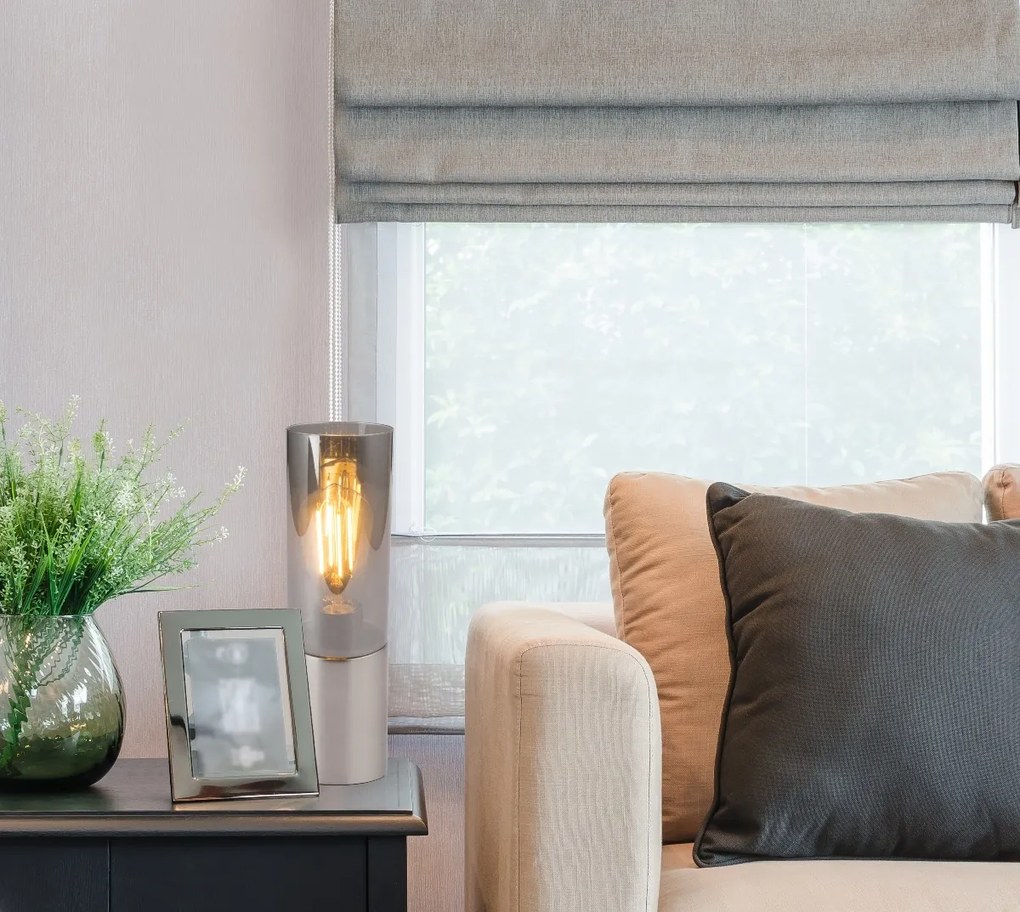 Veioza / Lampa de masa stil modern ANNIKA nickel 21000N GL