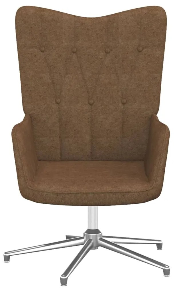 327598 vidaXL Scaun de relaxare, gri taupe, material textil