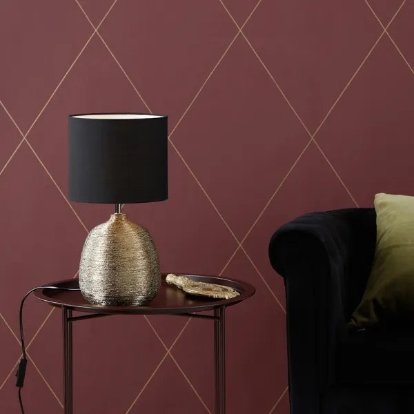 Markslöjd 107068 - Lampă de masă OSCAR 1xE27/60W/230V