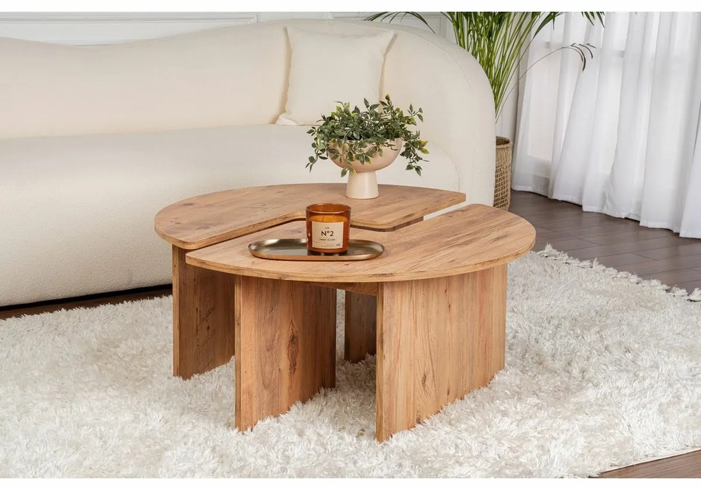 Măsuță de conferință Moira Atlantic Pine