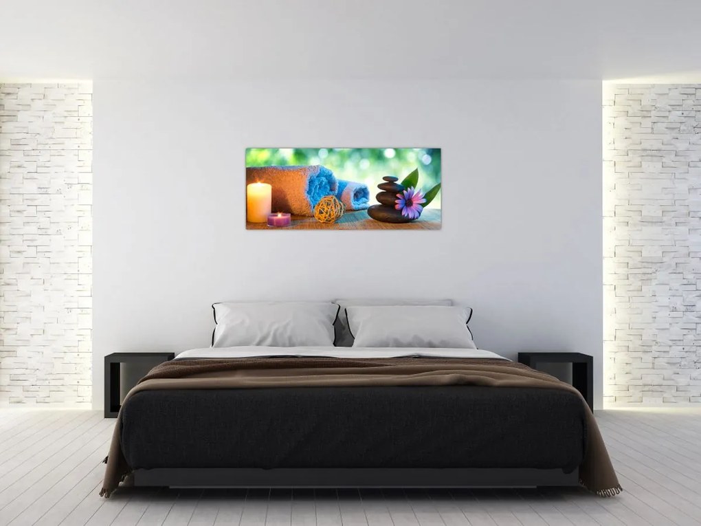 Tablou - Relaxare masaj pictura (120x50 cm)