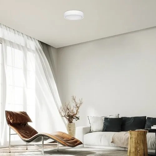 Plafoniera LED moderna Lauri D-21,5cm alb